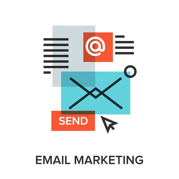 Premium Vector Email marketing