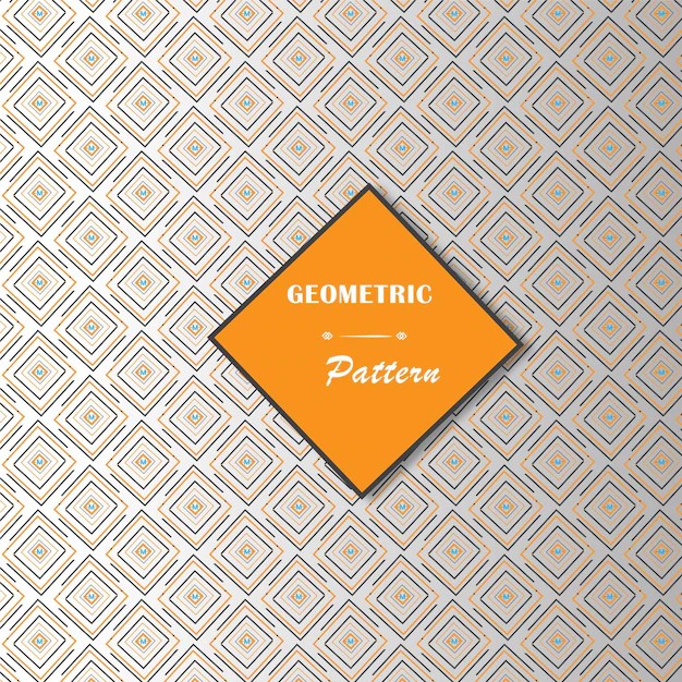 Premium Vector Geometric background pattern