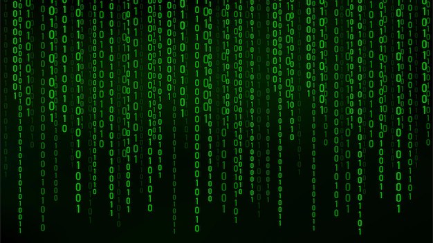 Green Matrix Code Wallpaper