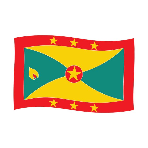 Premium Vector Grenada flag