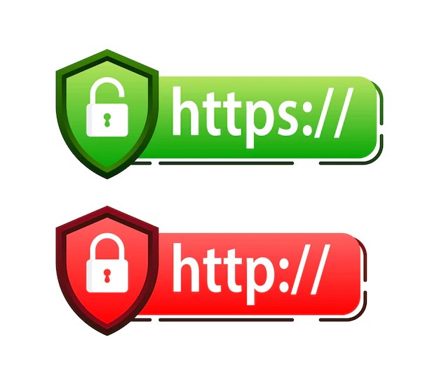 Premium Vector | Http vs https protocols understanding the importance