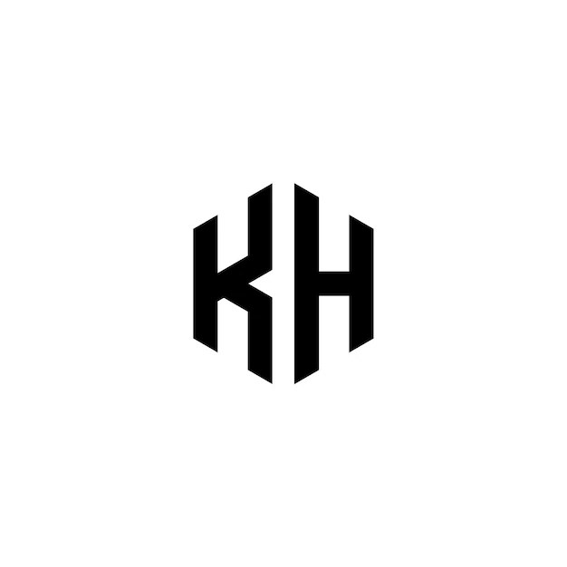 Premium Vector Kh logo vector
