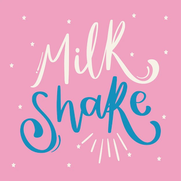 Premium Vector Milkshake