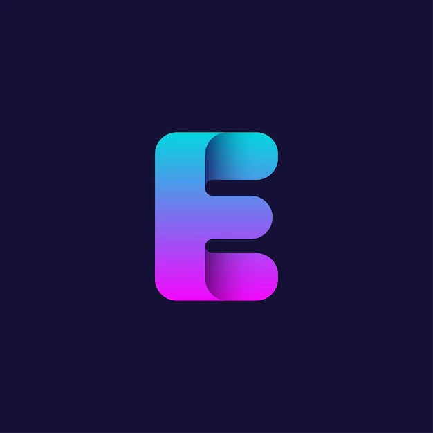 Premium Vector Modern E letter logo vector