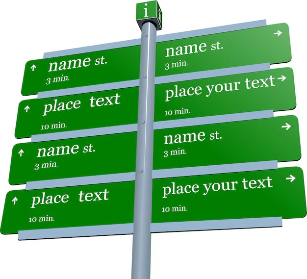 Premium Vector Pointer in different directions vector