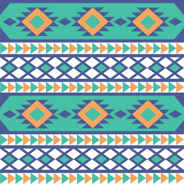 Premium Vector Seamless aztec pattern