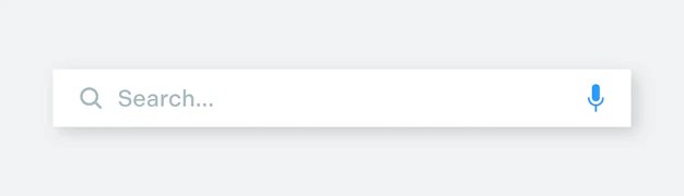 検索ボックス アドレスバー テキストフィールド UI デザイン ウェブサイト インタフェース エレメント ウェブアイコンとプッシュボタン