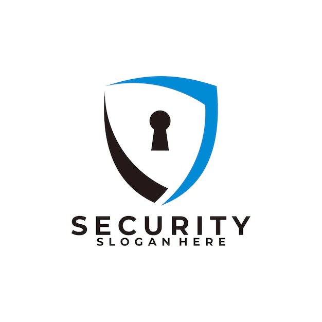 Premium Vector Security logo icon vector isolated