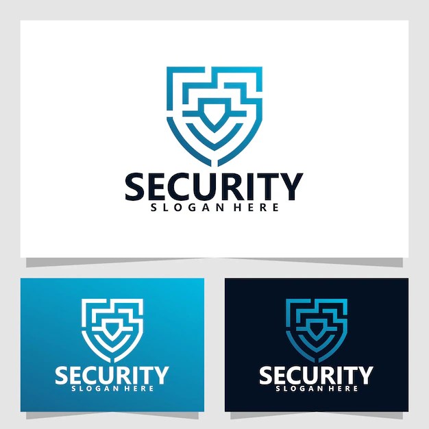 Premium Vector Security logo vector design template