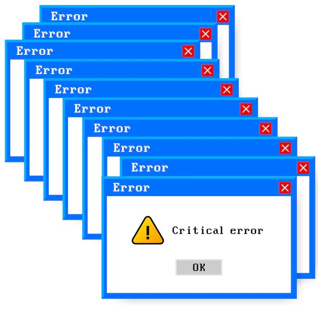 Windows Error Screen