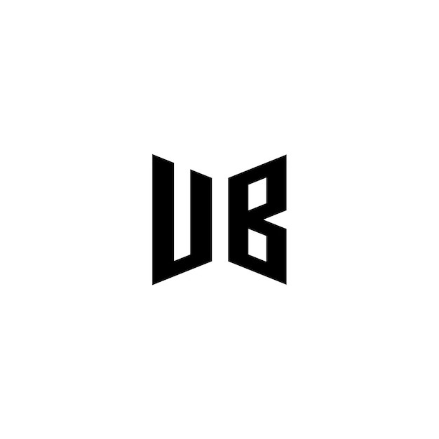 Premium Vector UB logo vector
