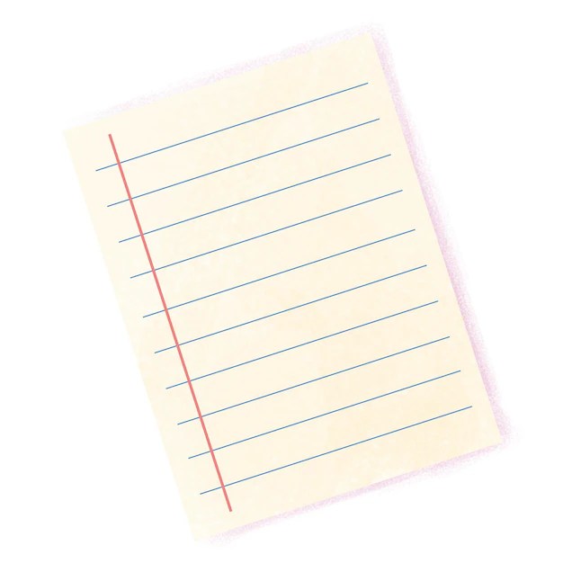 Premium Vector Vector notepad illustration