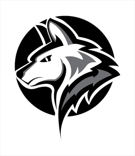 Premium Vector Wolf logo vector icon design