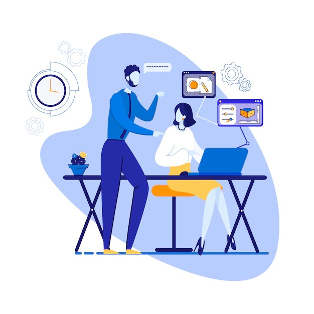 Control de funciones básicas de marketing. Vector Premium