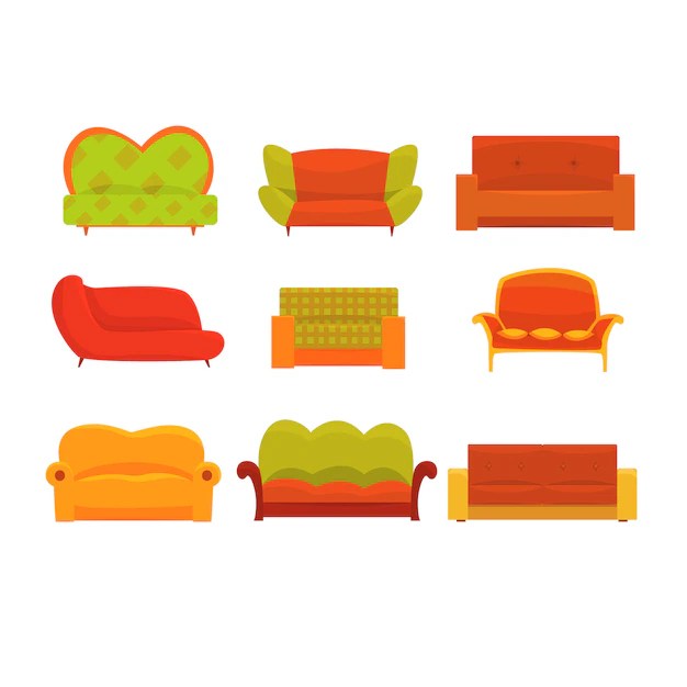 Sofás y sillones Vector Premium