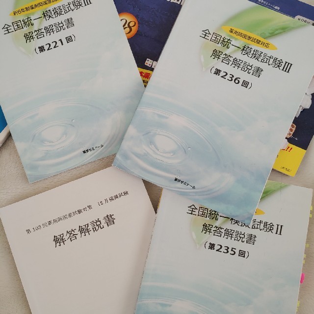 全国統一模擬試験 解答解説書 13冊模試 薬ゼミ メディセレ ファーマプロダクトの通販 by ゆり s shop｜ラクマ