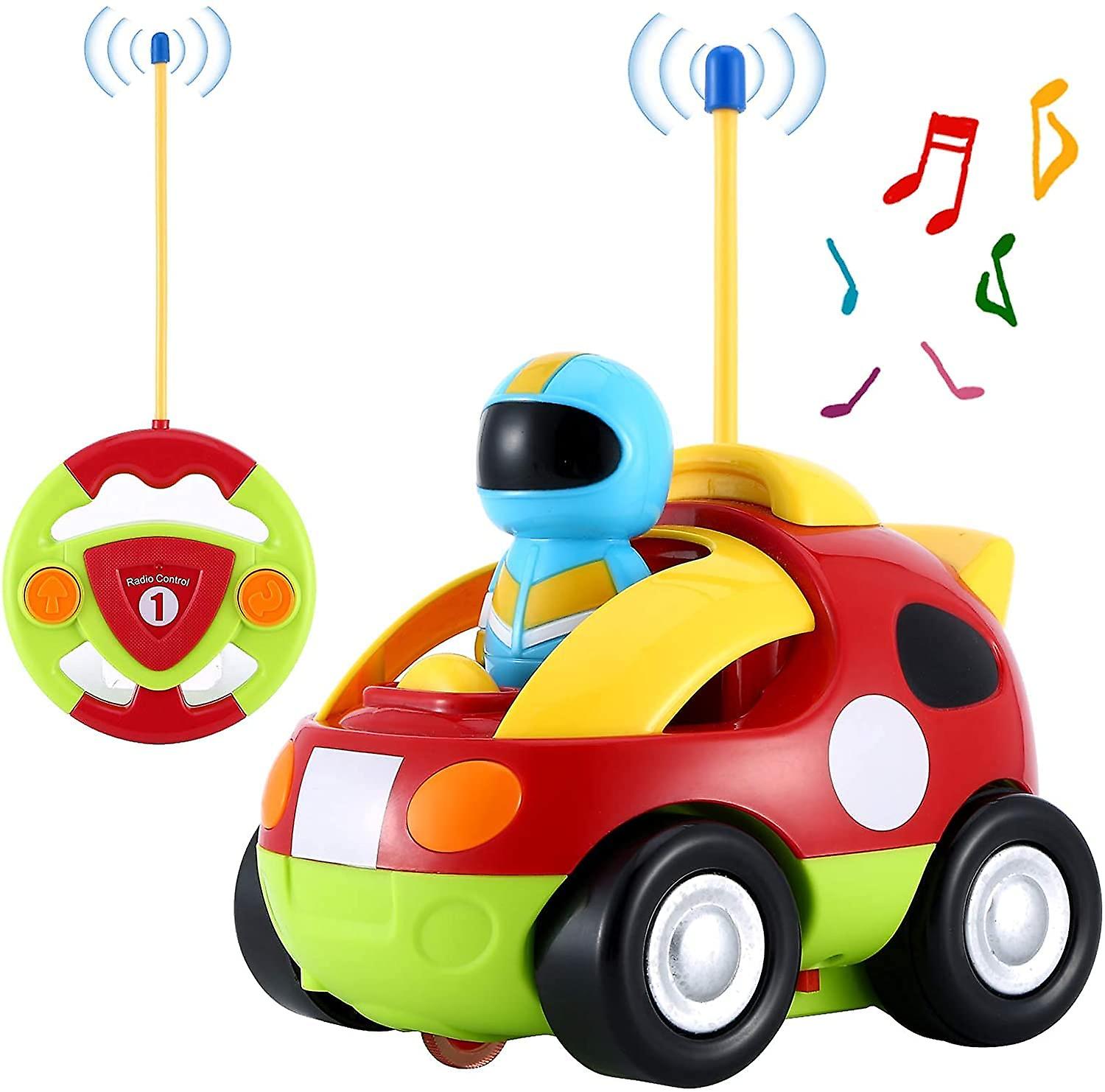 Remote Control Car For Toddlers With Sound And Light Fruugo CH