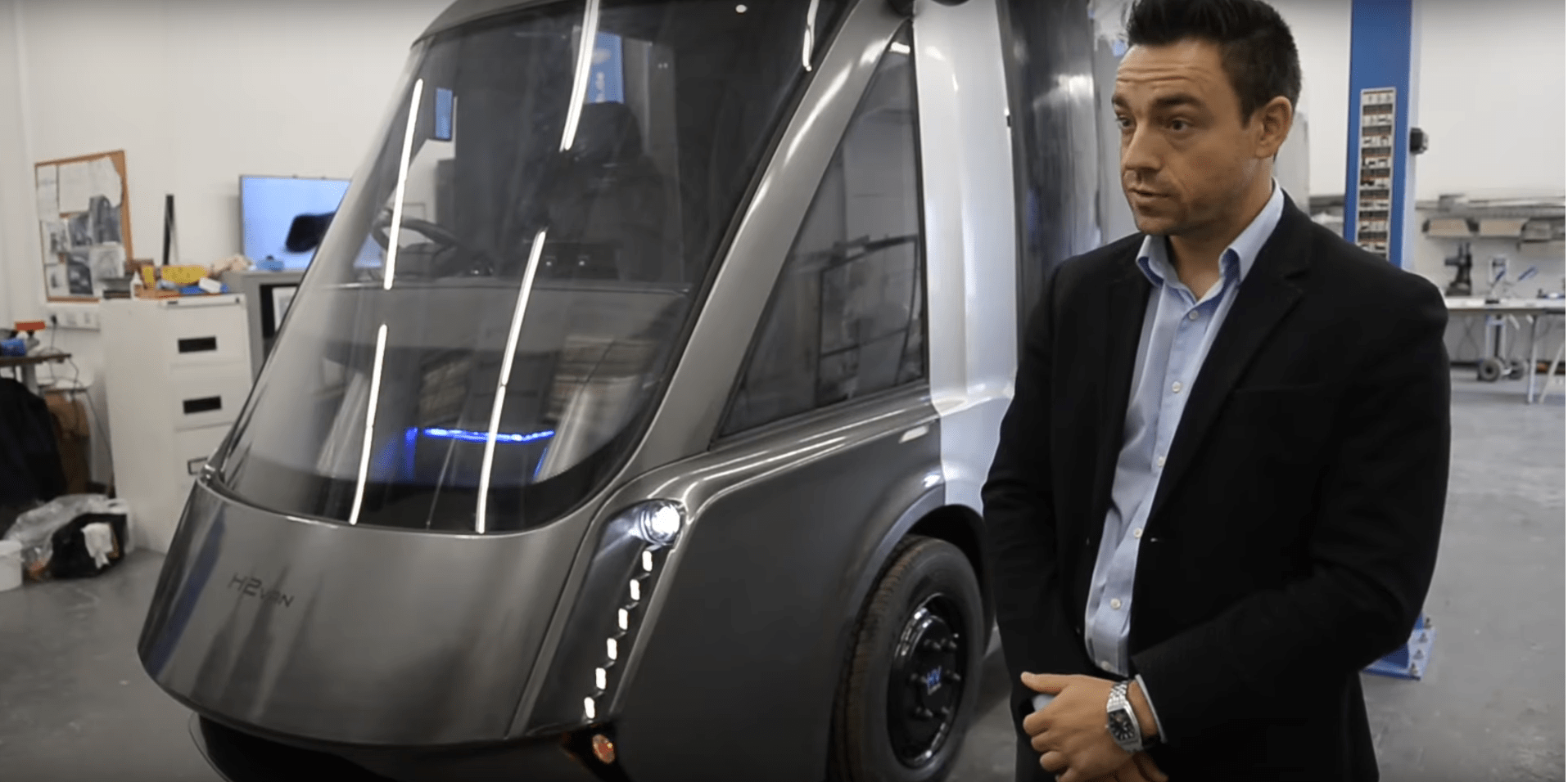 'Scot's Elon Musk' Unveils Hydrogen Powered Van FuelCellsWorks