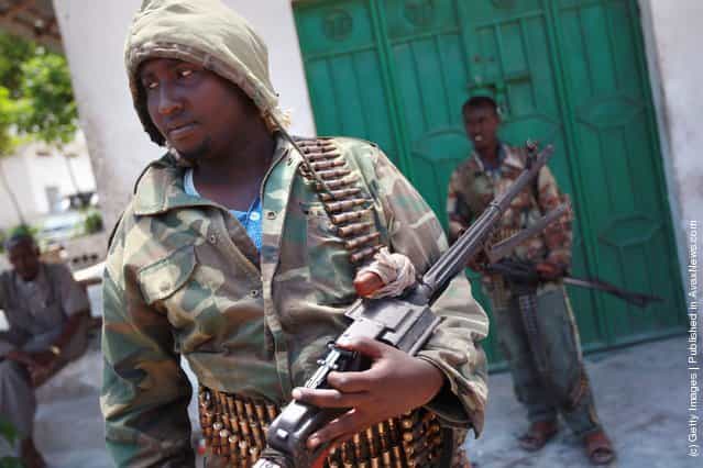 African Union Peacekeepers Patrol Mogadishu After AlShabab Militants