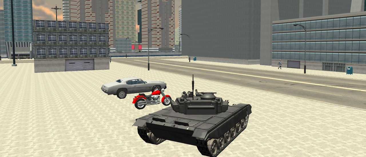 Tank Driver Simulator darmowe gry online dla dzieci