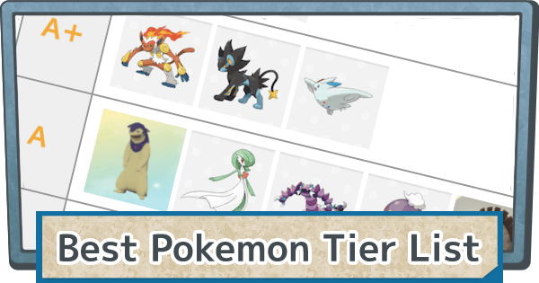 Pokeland Legends Tier List 2023 Best Pokemon Tier List | Pokemon Legends Arceus - Gamewith