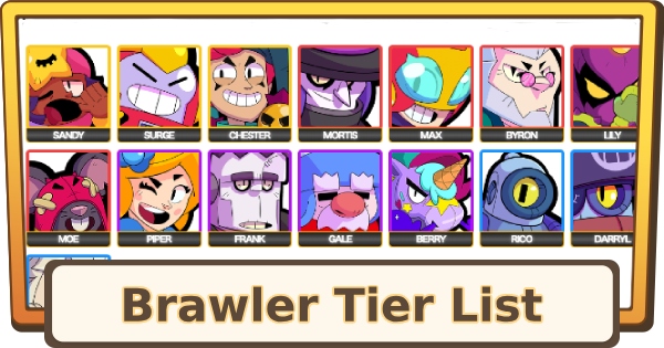 Brawl Stars Current Win Rate Tier List - Updates Everyday! - GameWith