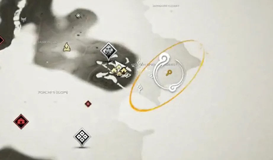 The Curse Of Uchitsune Location Mythic Tales Ghost Of Tsushima