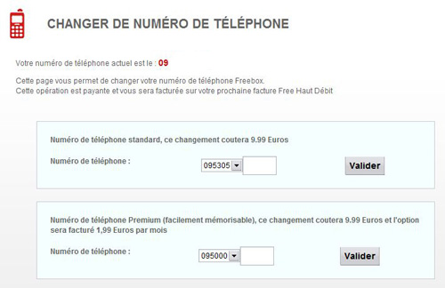 Free simplifie le changement de numéro de téléphone fixe