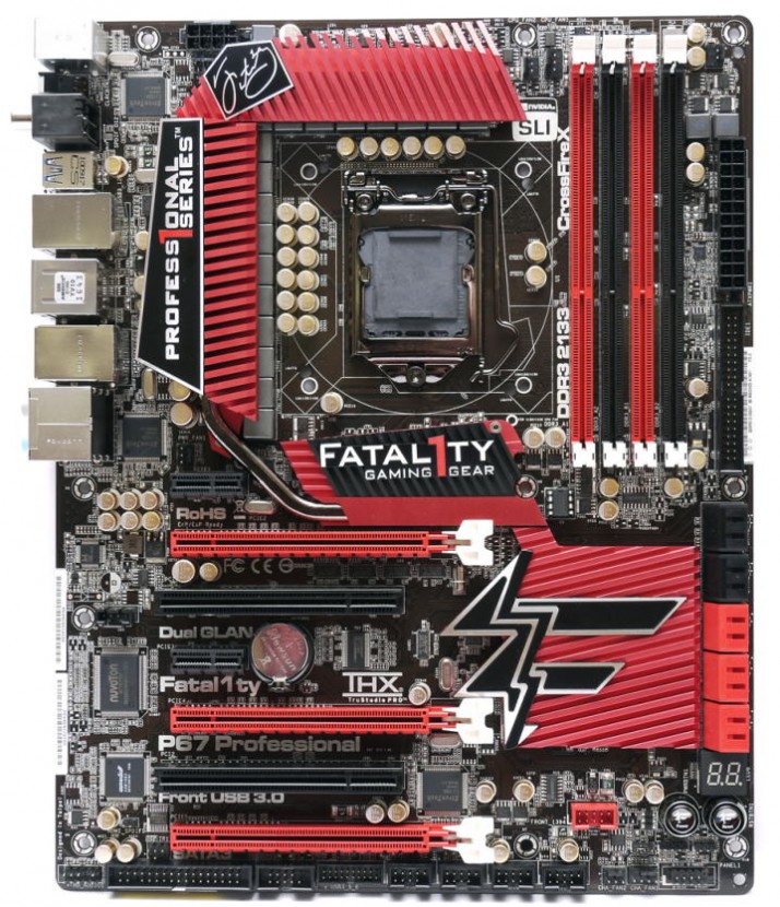 ASRock Fatal1ty P67 carte mère Sandy Bridge pour gamer