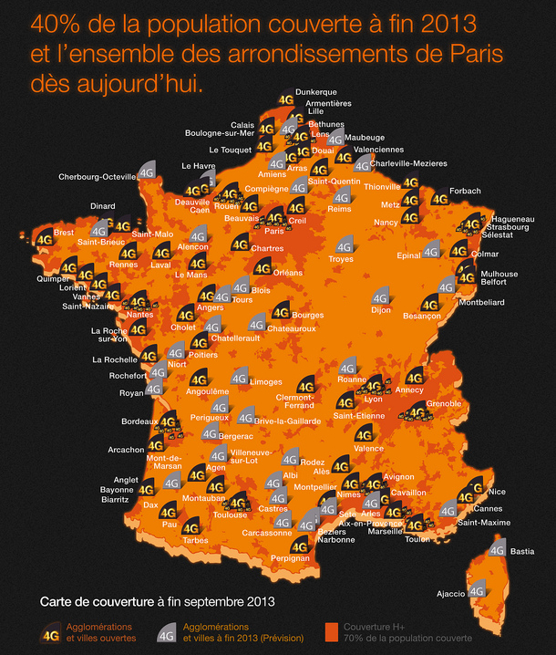 Carte Couverture Sosh En conséquence Additif tous les jours sosh couverture 4g Erreur