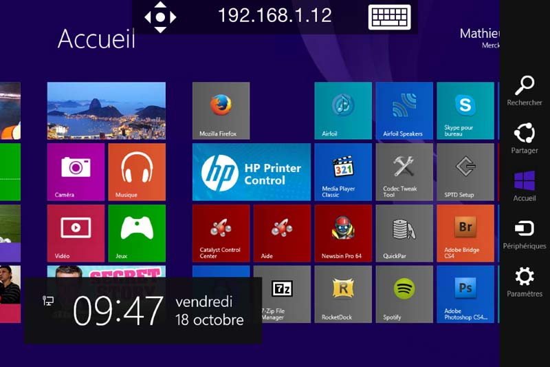 Microsoft une application de contrôle de bureau à distance pour iOS