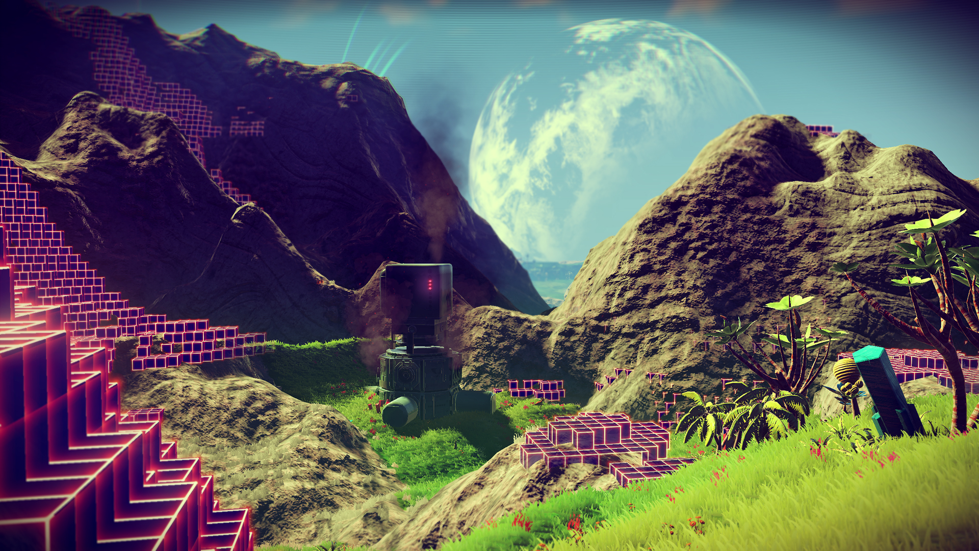 No Man's Sky longue vidéo de gameplay du jeu spatial procédural