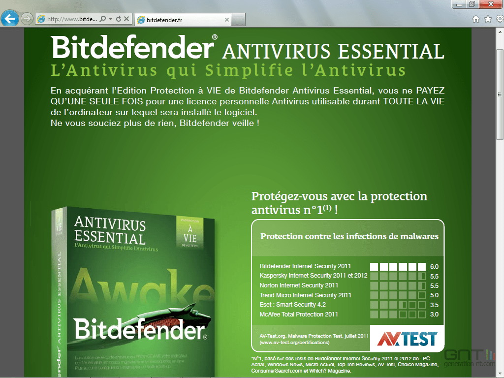 Test Bitdefender Antivirus Essential un antivirus avec mise à jour