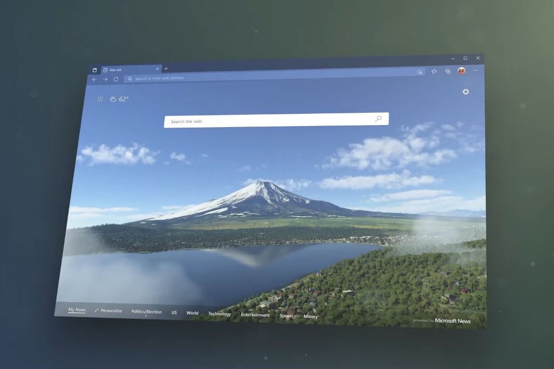 Microsoft Edge avec générateur et surveillance des mots de passe