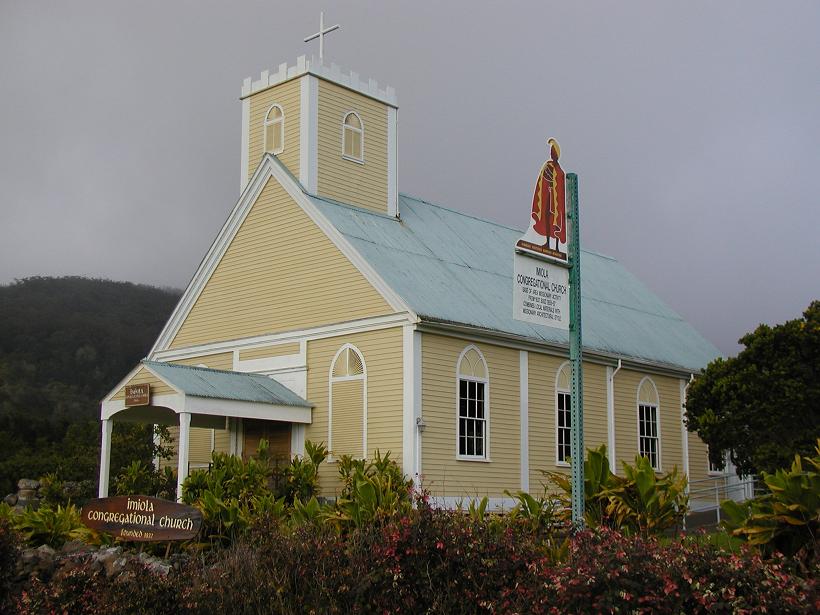 "IMIOLA CONGREGATIONAL CHURCH" KamuelaWaimea, Hawai`i Hawaiian