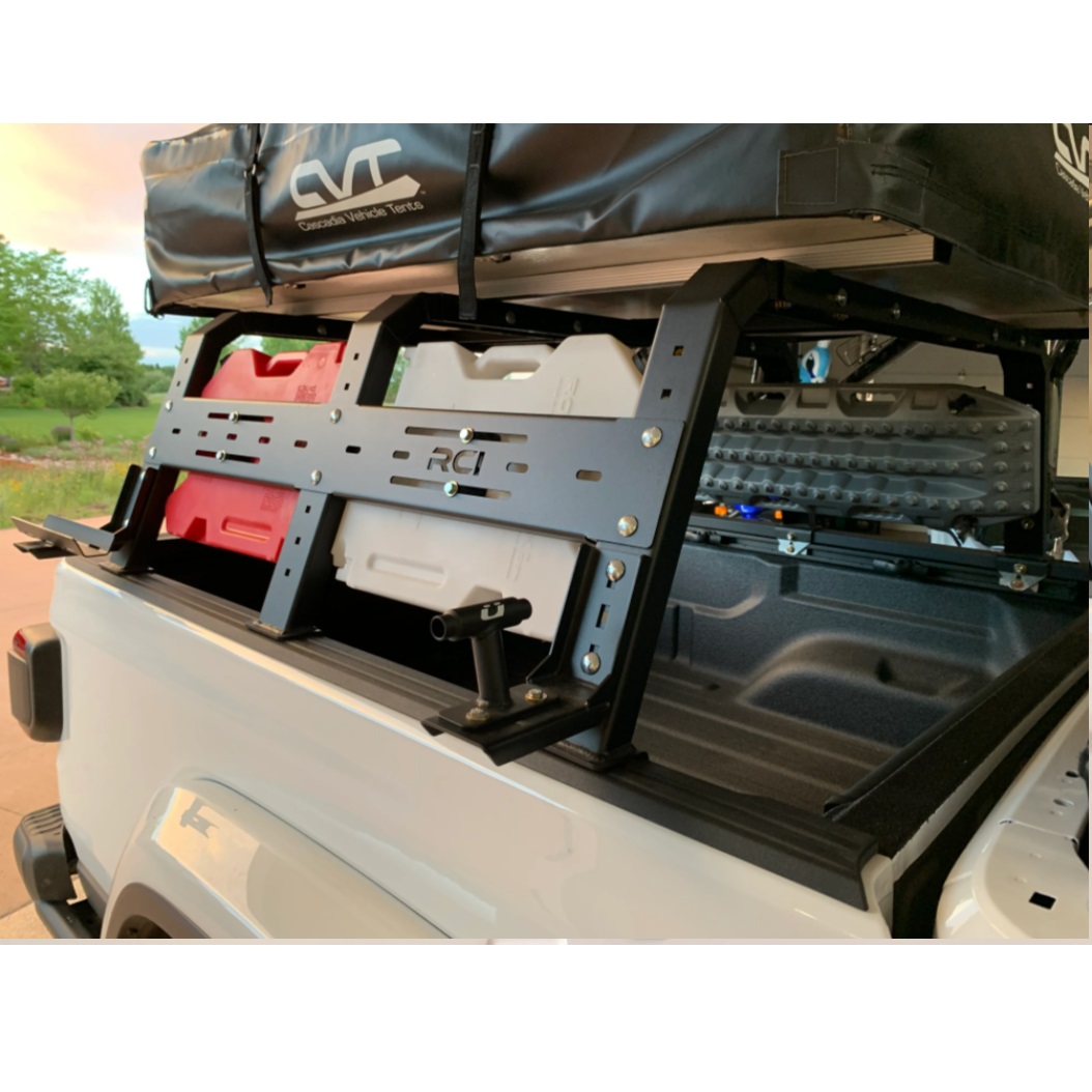 RCI Bed Rack Offset Mounts For Accessories Installation Inside The Bed