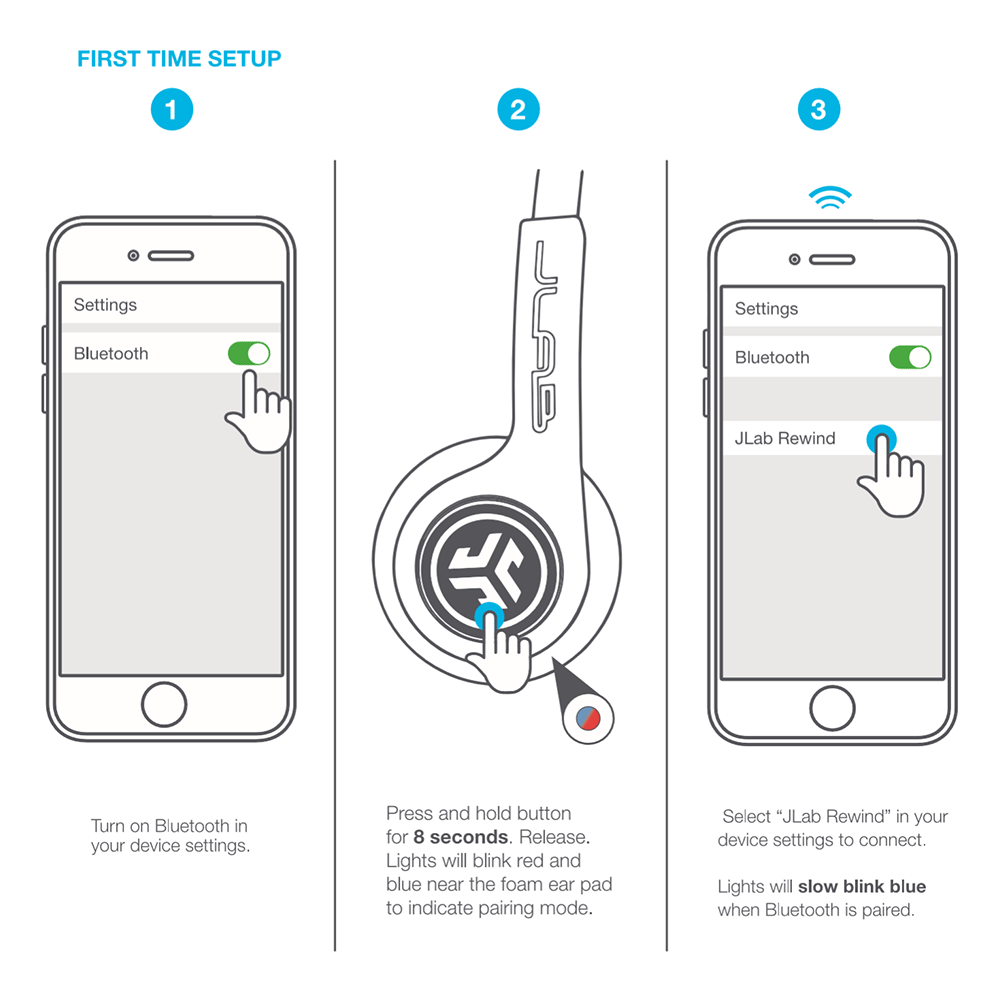 How To Connect JLAB Bluetooth Earbuds To IPad GetNotifyR