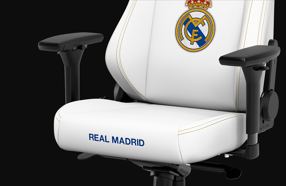 Cadeira noblechairs HERO Real Madrid Edition