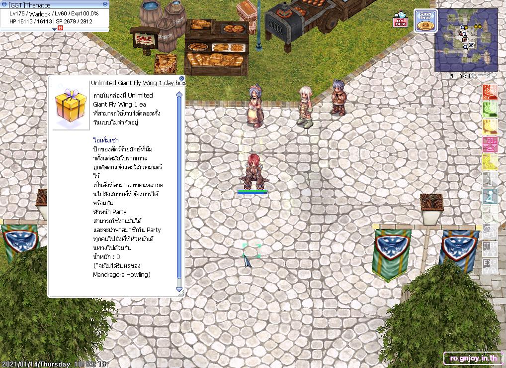 Ragnarok Online Flash Sales Mana Potion เเละ Giant’s Fly Wing