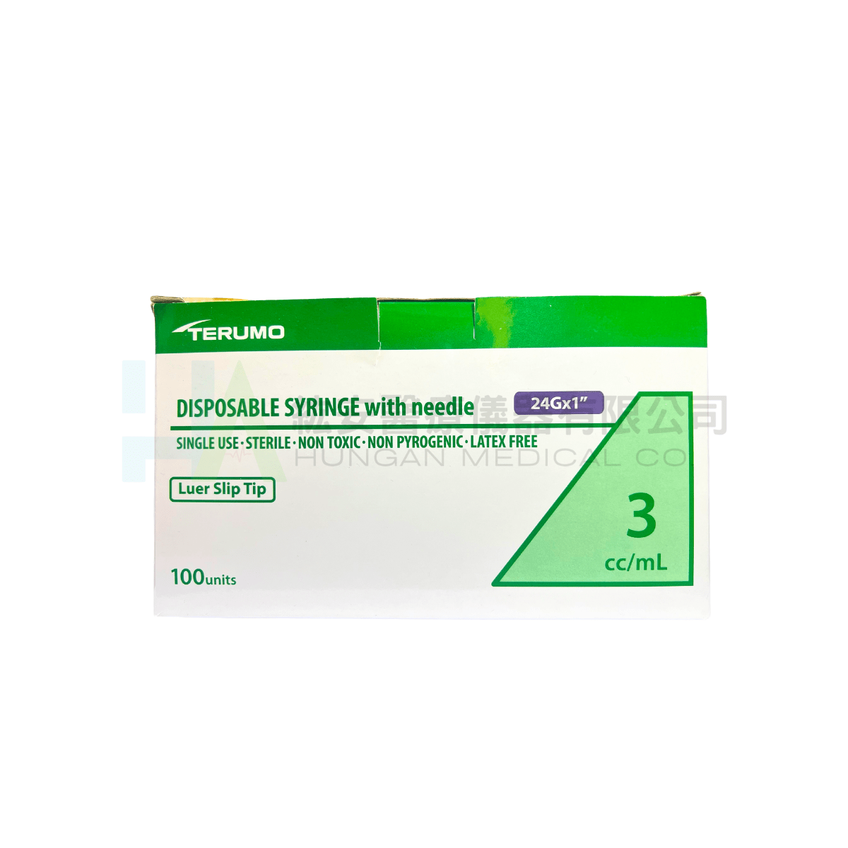 Terumo 3cc附24G*1 所有商品 紘安醫療儀器有限公司