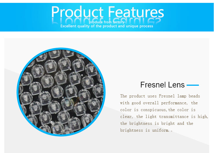 Unique design Fresnel lens 300mm LED traffic signal light module