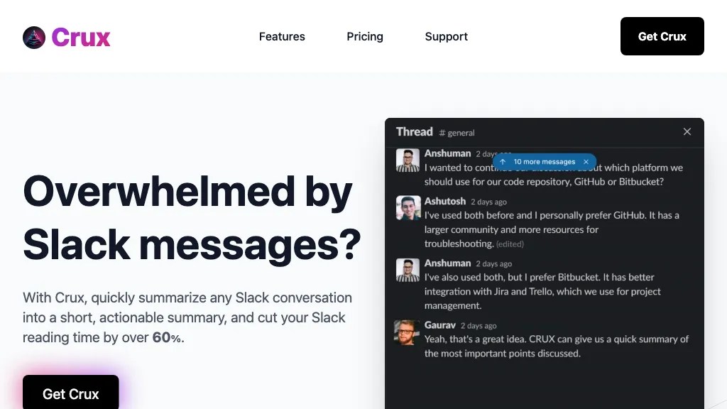 Crux Latest product information,Latest pricing and options 2024