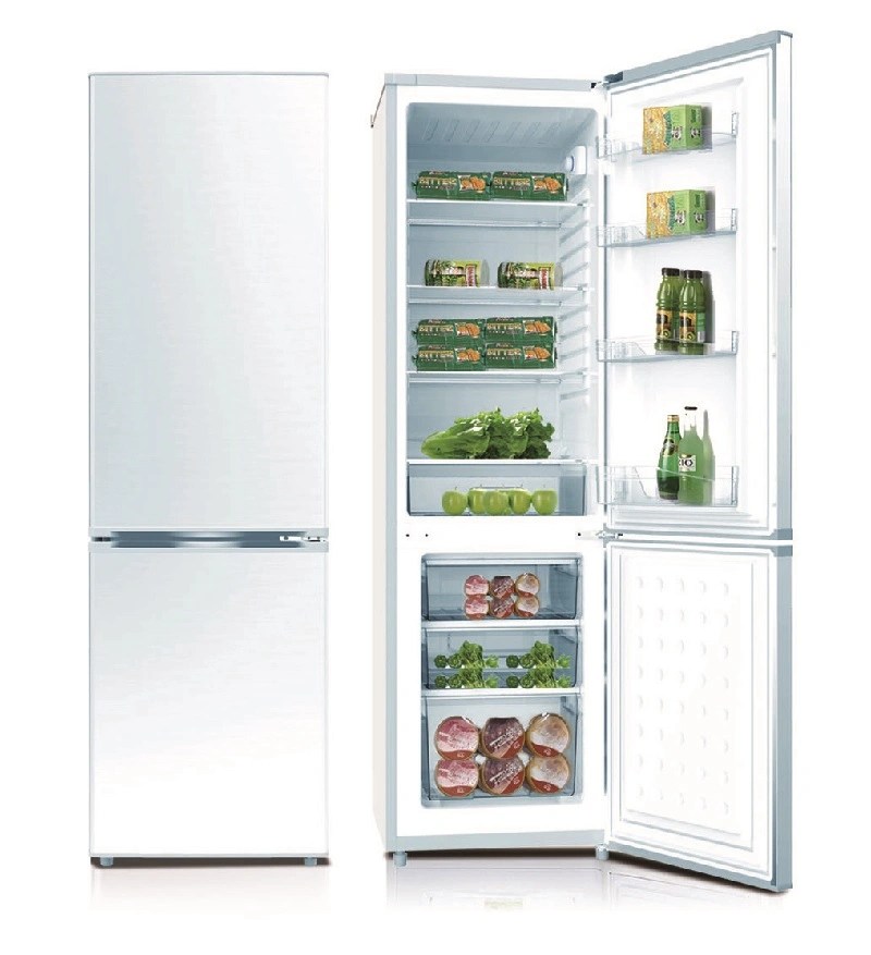 275L Small Double Door Bottommounted Refrigerator Household