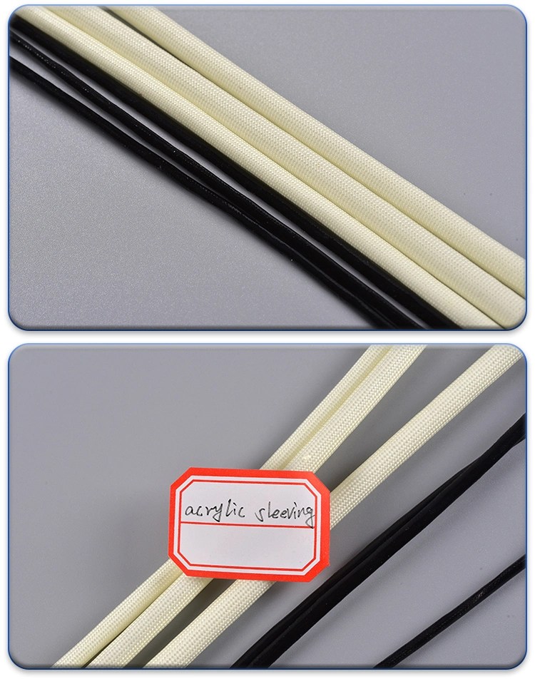 Insulation Protection 2740acrylic Coated Glass Fiber Sleeve Electric