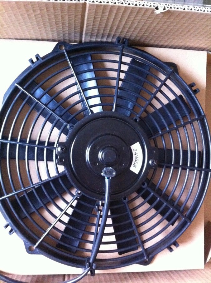 Universal 10 Inch Car Air Conditioner Condenser Fan, Car AC Condenser Fan