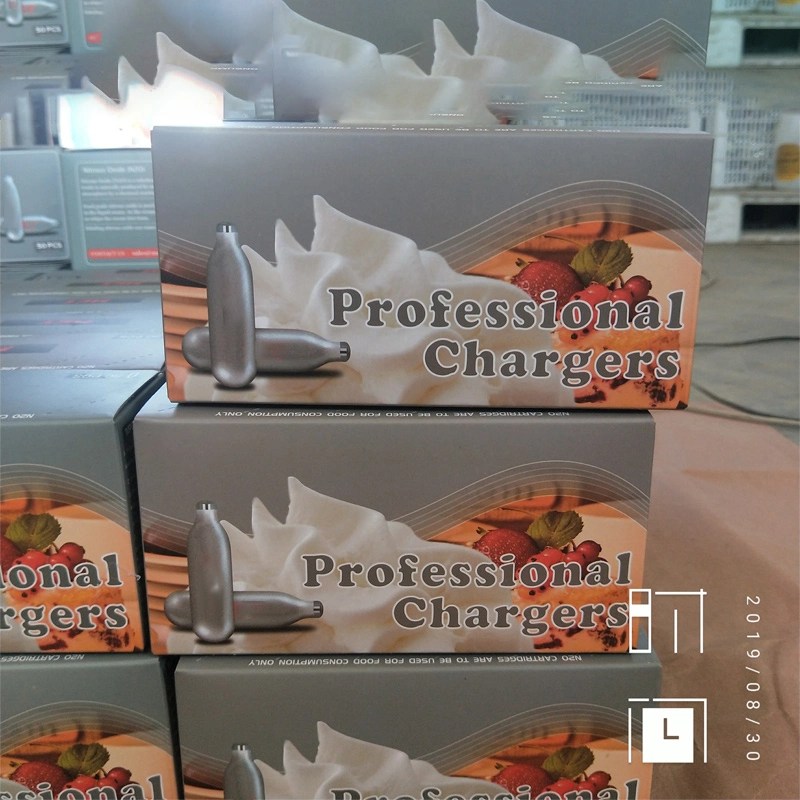 Food Grade Nitrous Oxide N2o 8g Cream Charger