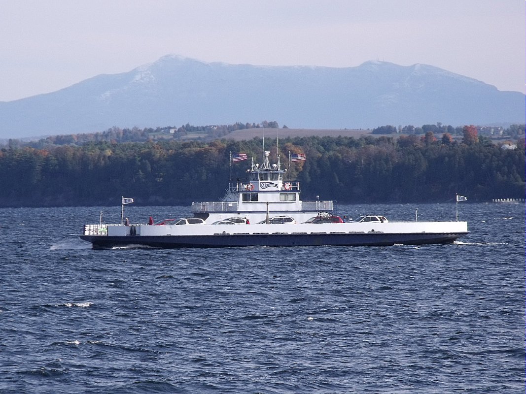 Lake Champlain Charlotte, VT Essex, NY Ferries and Ferry Landings