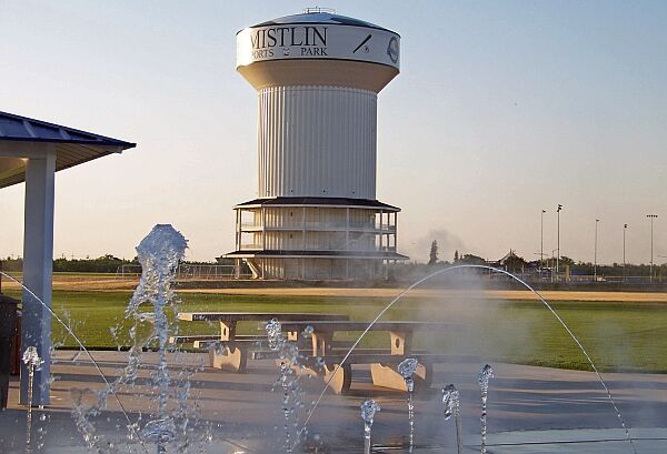 Mistlin Sports Park Water Tower Water Towers on