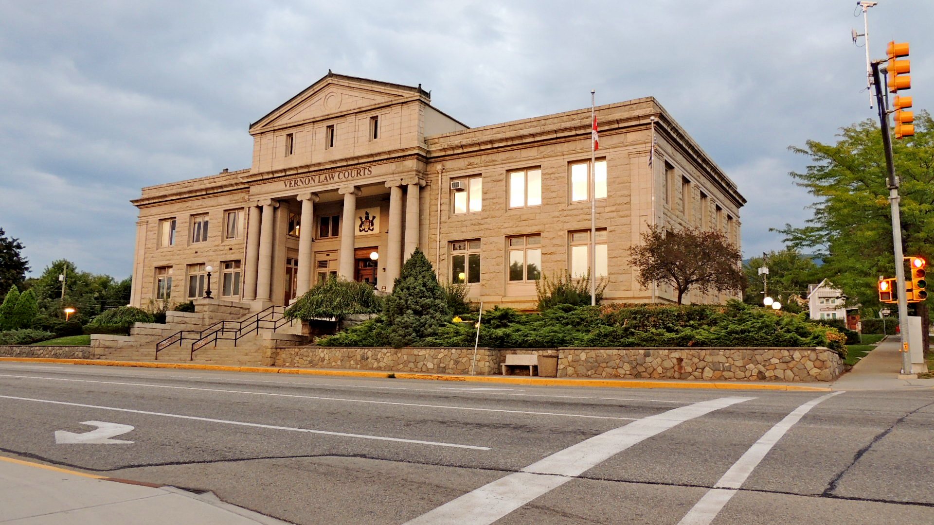 Vernon Courthouse Vernon, BC Signs of History on