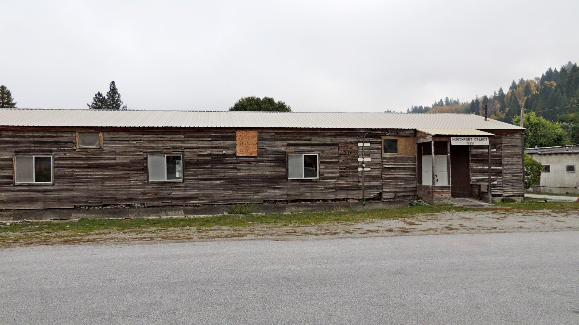 Grange Hall Northport, WA Washington Historical Markers on